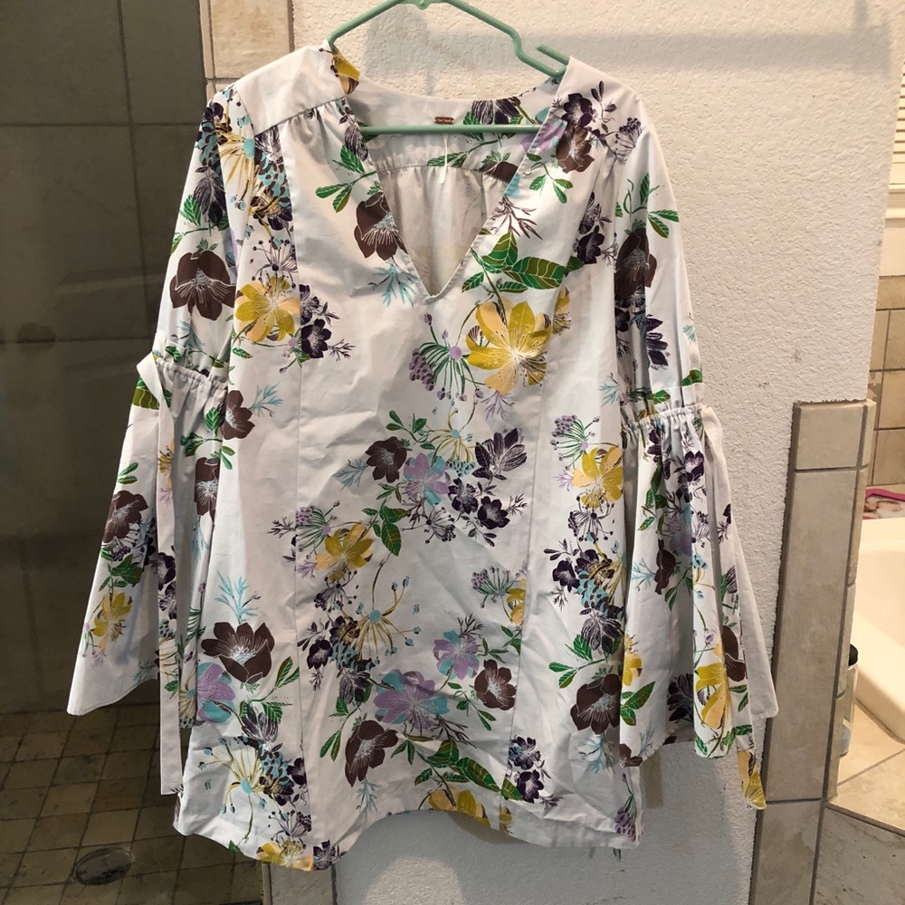 Free People Bell Sleeve Dress